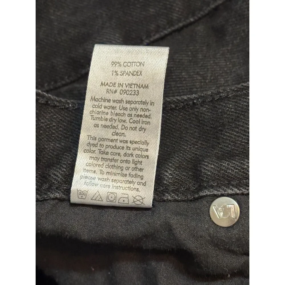 PacSun Stacked Skinny Black Moto Distressed Jeans Men's 30x30